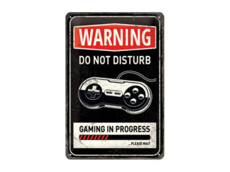Plåtskylt Gaming 20x30