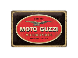 Plåtskylt Moto Guzzi Logo 20x30