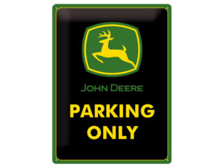 Plåtskylt John Deere Parking Only