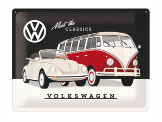 Plåtskylt VW Meet the Classics