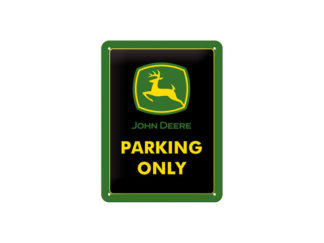 Plåtskylt John Deere Parking Only 15x20