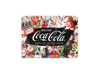 Plåtskylt Coca-Cola Collage 15x20