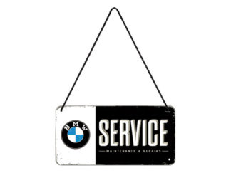 Plåtskylt 10x20 Hänge BMW Service