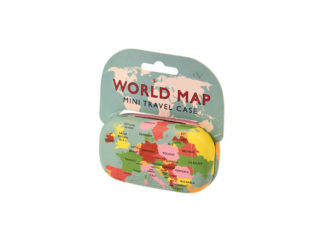 Travel Case Mini World Map