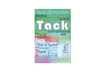 Dubbelt Kort Tack Nr. 866C