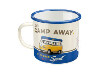 Emaljmugg VW Camp Away