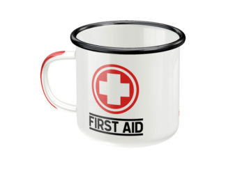 Emaljmugg First Aid