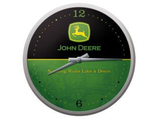 Väggklocka John Deere Logo