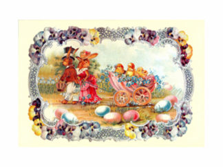 Bokmärkeskort Påsk Nr.506