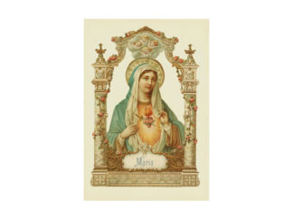 Bokmärkeskort Maria 5144