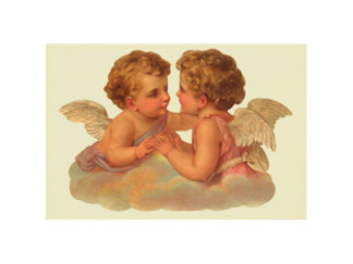 Bokmärkeskort Två Änglar 5152