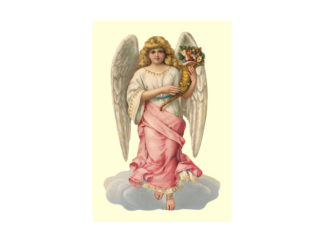 Bokmärkeskort Rosa Klänning 5170