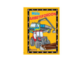 Målarbok Arbetsfordon