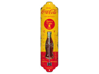 Termometer Coca-Cola Bottles Gul