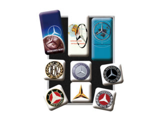 Magnet 9-p Mercedes-Benz Logo
