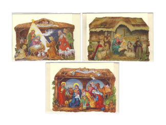 Bokmärkeskort 3-olika Krubba Jul Nr. 265