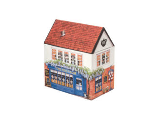 Plåtburk Hus Tea Shop Stor