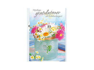 Dubbelt Kort Gratulation Nr. 806B