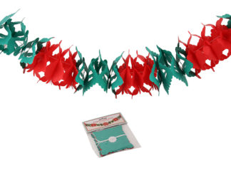 Juldekorationer Girland Röd-Grön