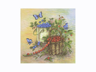 Servett Smultron & Blåbär