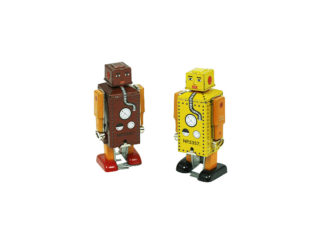 Plåtleksak Robot Lilliput Mellan 2-olika