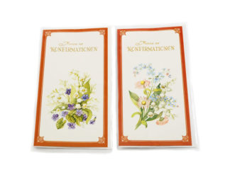 Dubbelt Kort Konfirmation Nr. 603