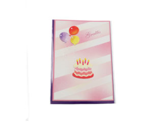 Dubbelt Kort Gratulation Nr. 811B