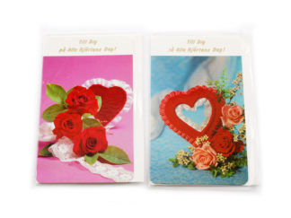 Dubbelt Kort Valentin Nr. 880