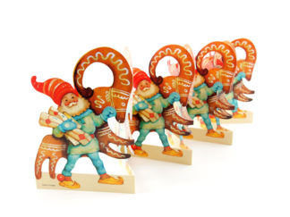 Pappersrader Pepparkaksbock