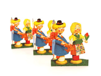 Pappersrader Roligt Par