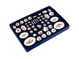 Dockservis 50-delar Jordgubbe