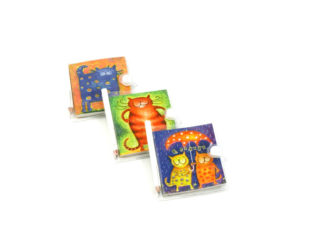 Minibok m. Penna Friends-Katt