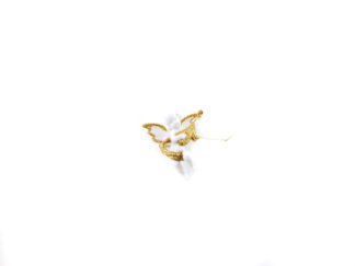 Plastfigur Kerub Vit-Guld