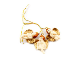 Plastfigur 3-p Barnängel