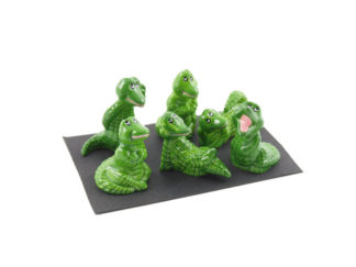 Plastfigur 6-p Krokodil