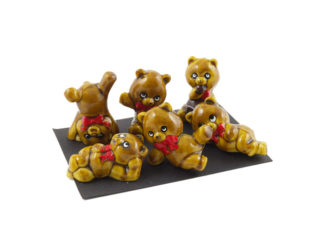 Plastfigur 6-p Nalle