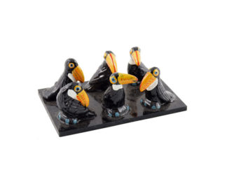 Plastfigur 6-p Pelikan