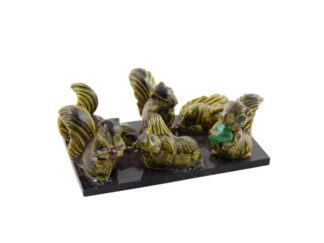 Plastfigur 6-p Ekorre