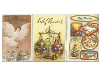 Dubbelt Kort Jul Nr. 249-2 Spansk Text