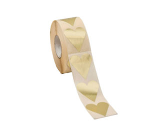 Stickers på Rulle Hjärtan Guld