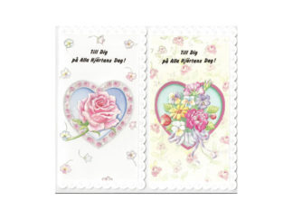 Dubbelt Kort Valentin Nr. 882