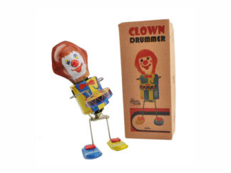 Plåtleksak Clowntrummis Smal