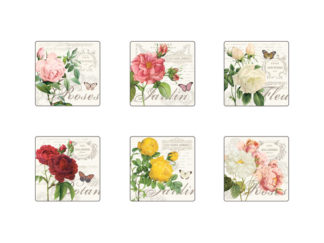 Coasters 6-p Botanique