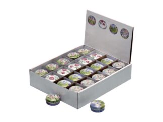 Piller Rund Flowers 4-olika