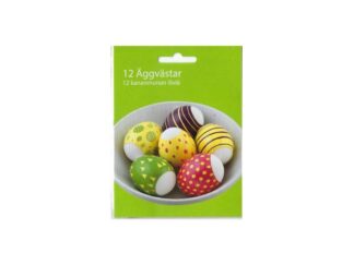 Äggvästar 12-p Mönster