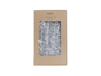 Glitter Silver 5mx25mm