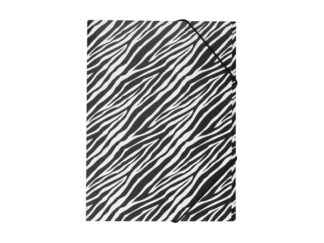 Gummibandsmapp Wild Zebra