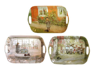 Bricka Carl Larsson Stor 3-olika