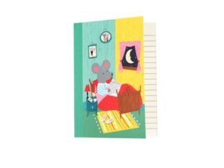 Skrivbok A6 Mouse in a House