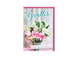 Dubbelt Kort Gratulation Nr. 806A